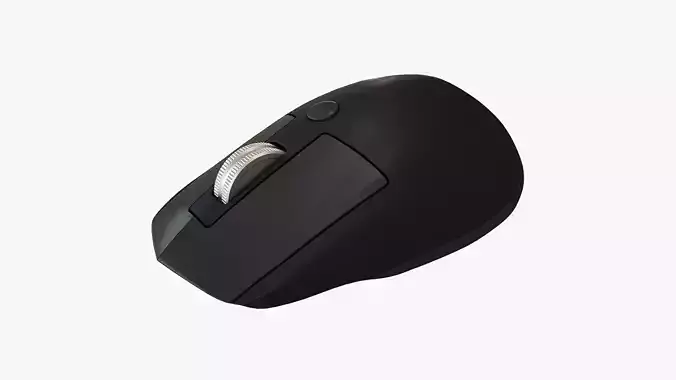 Mouse Black 3D model