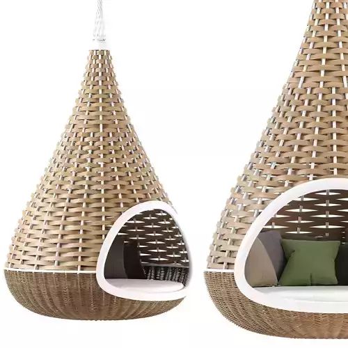 Dedon Nestrest Hanging Lounger 3D model