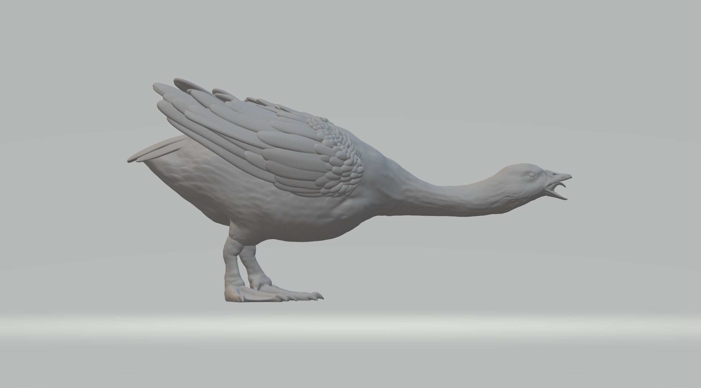 Little Swan Ornaments 3D print model_1