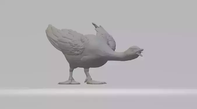 Little Swan Ornaments 3D print model