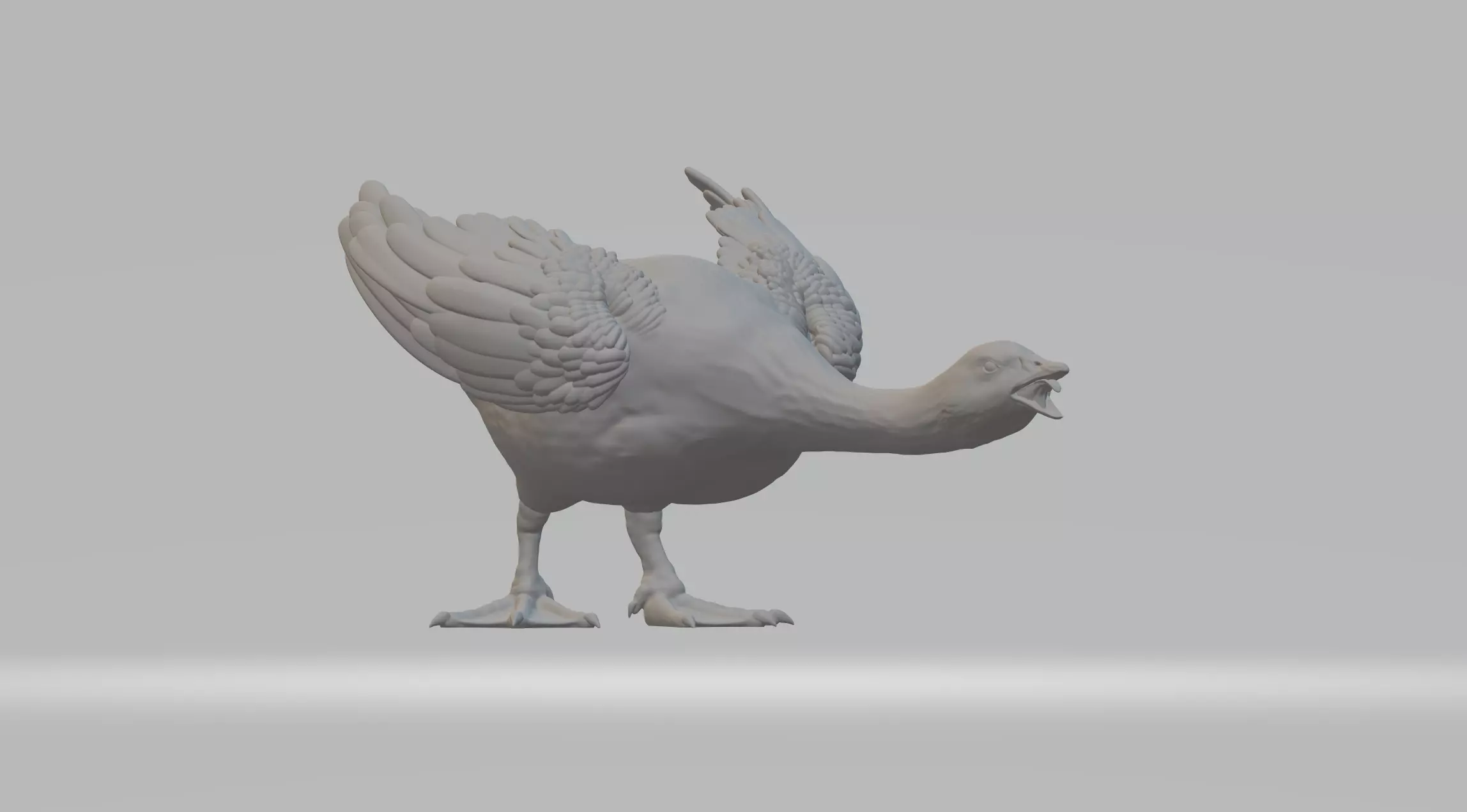 Little Swan Ornaments 3D print model_0