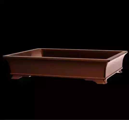 Bonsai Pot rectangular 004