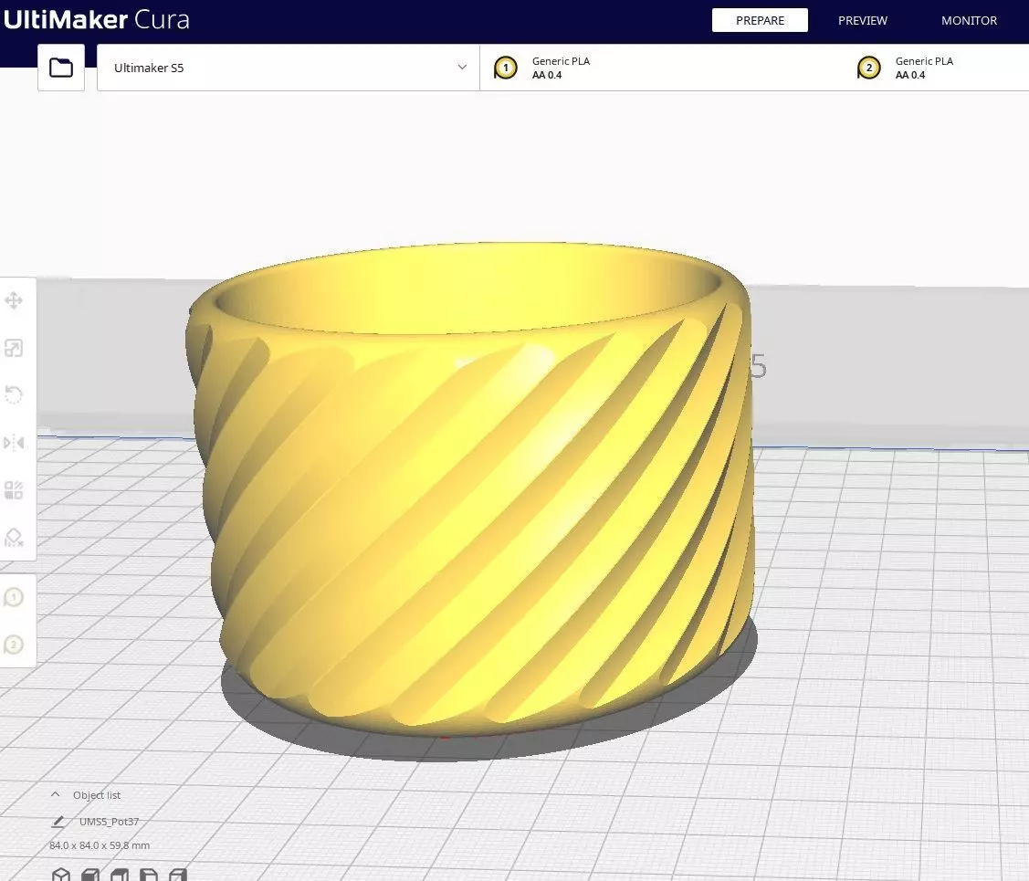 Garden Pot 37  3D print model_0