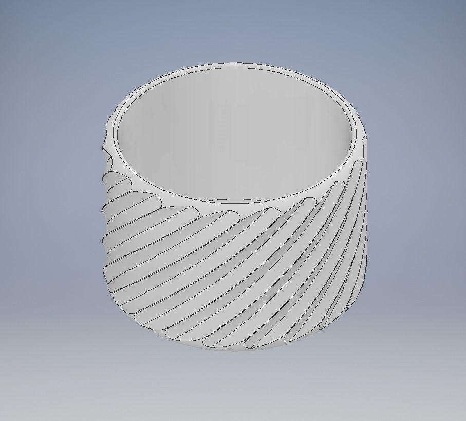 Garden Pot 37  3D print model_1