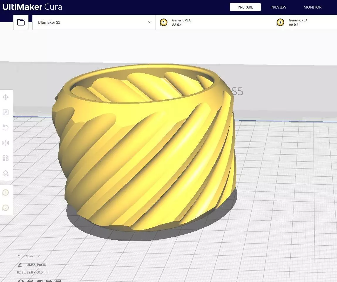 Garden Pot 38 3D print model_0