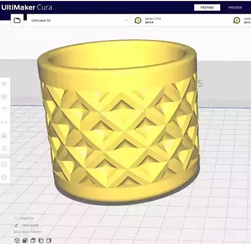 Garden Pot 39 3D print model