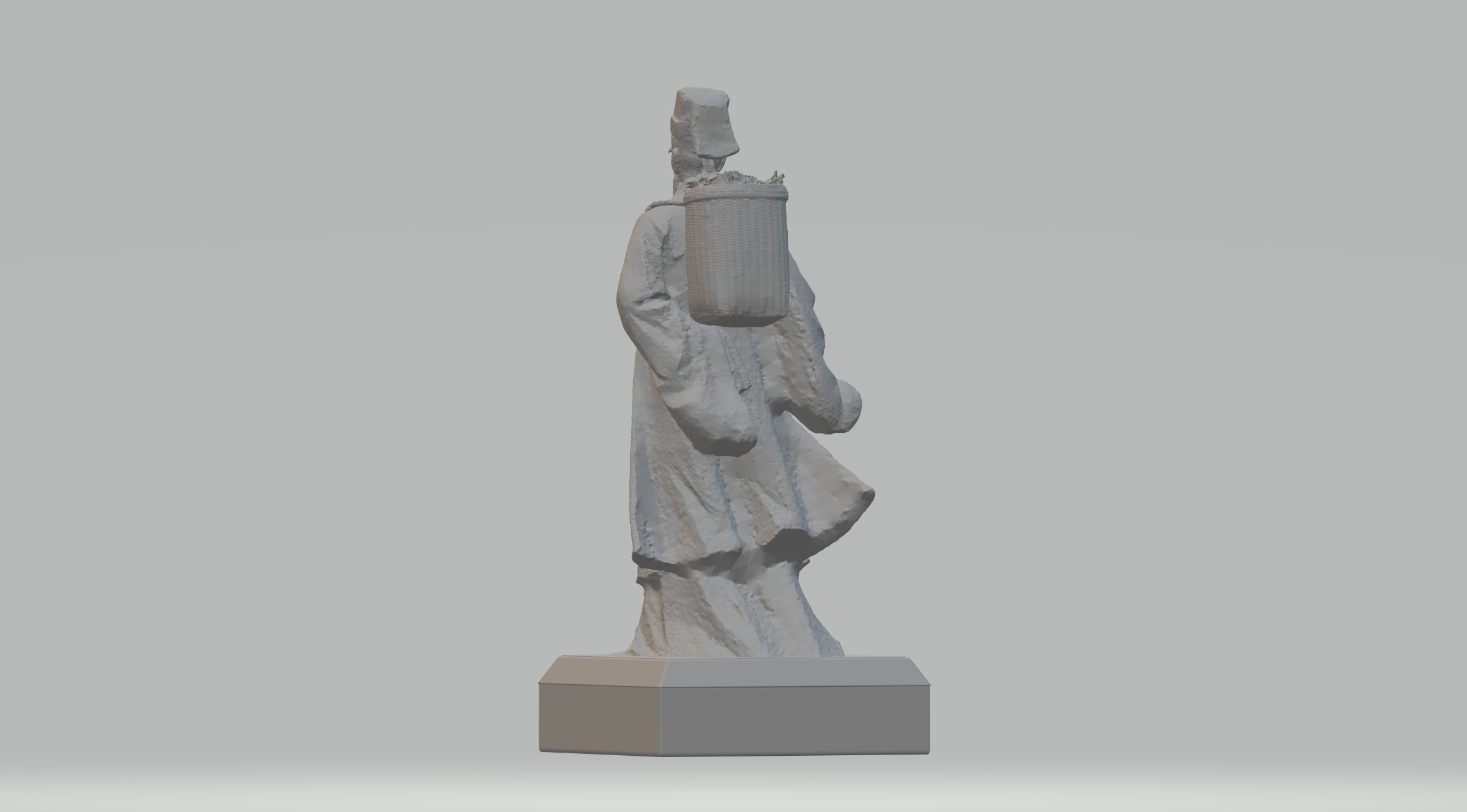 Li Shizhen Traditional Chinese 3D print model_2