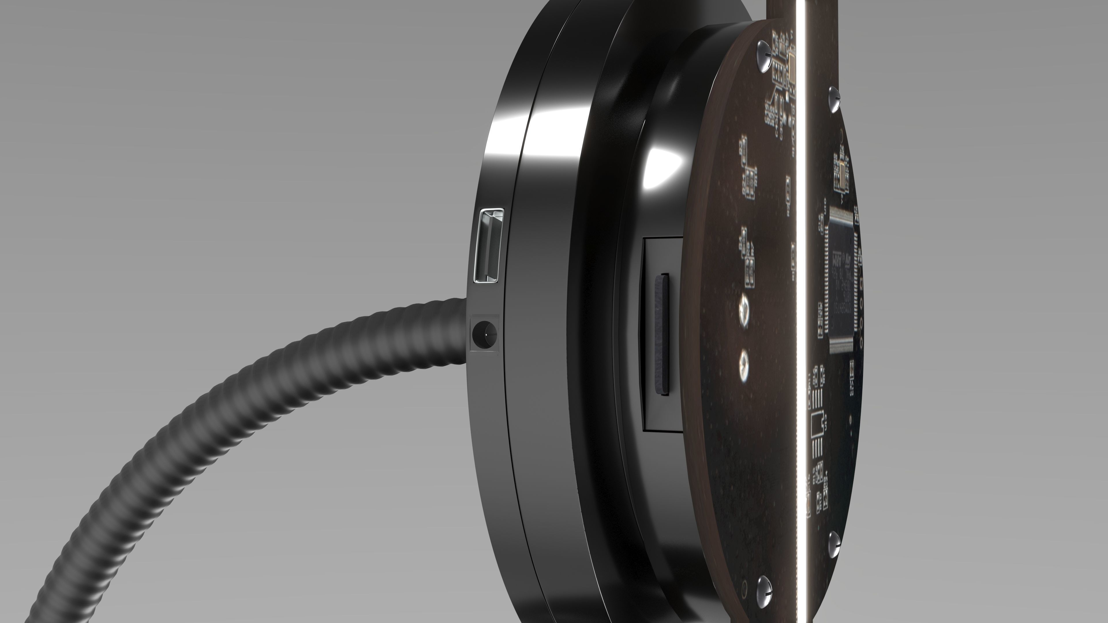 3D Hologram Fan with Cover 3D model_10