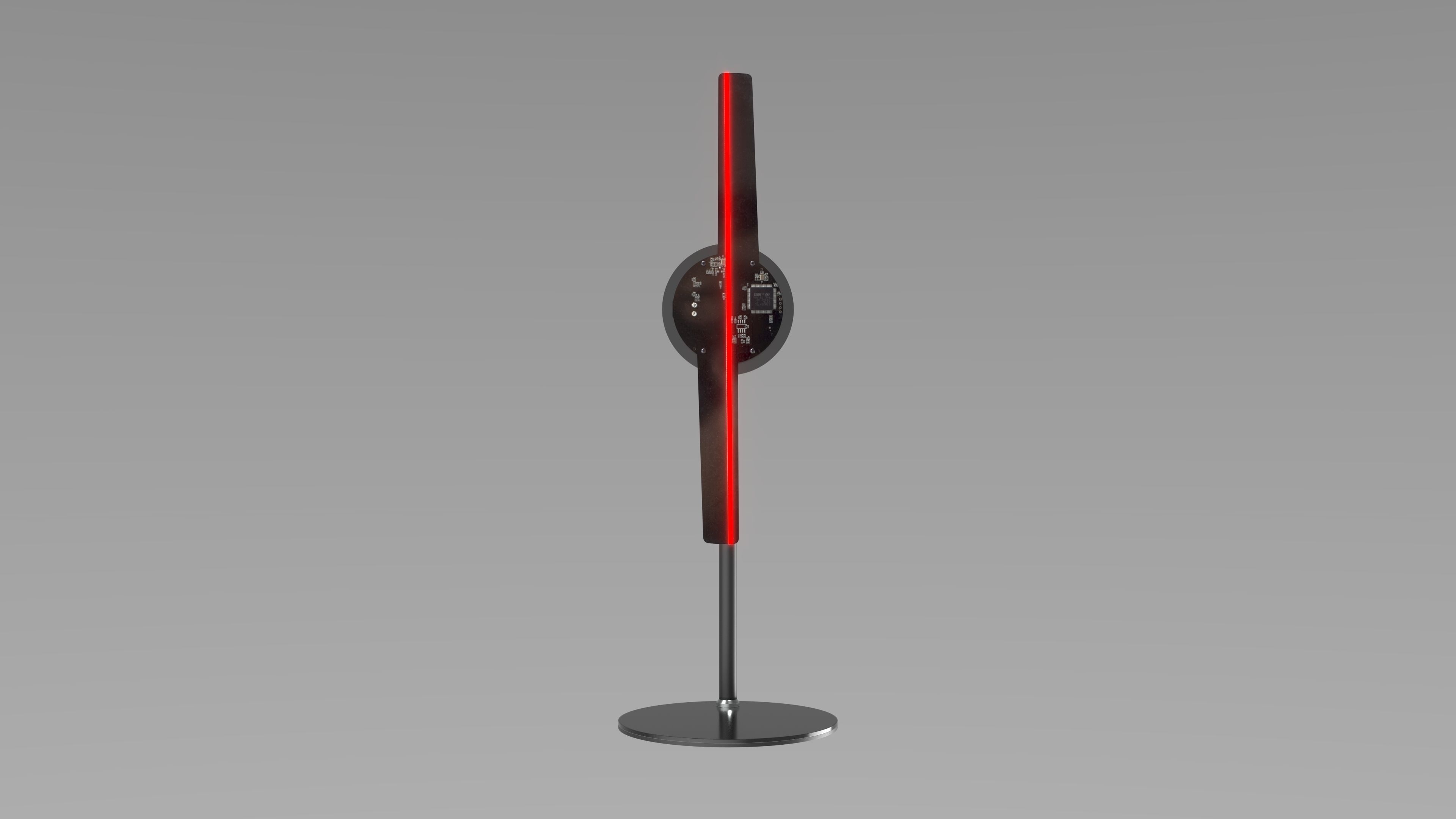 3D Hologram Fan with Cover 3D model_2