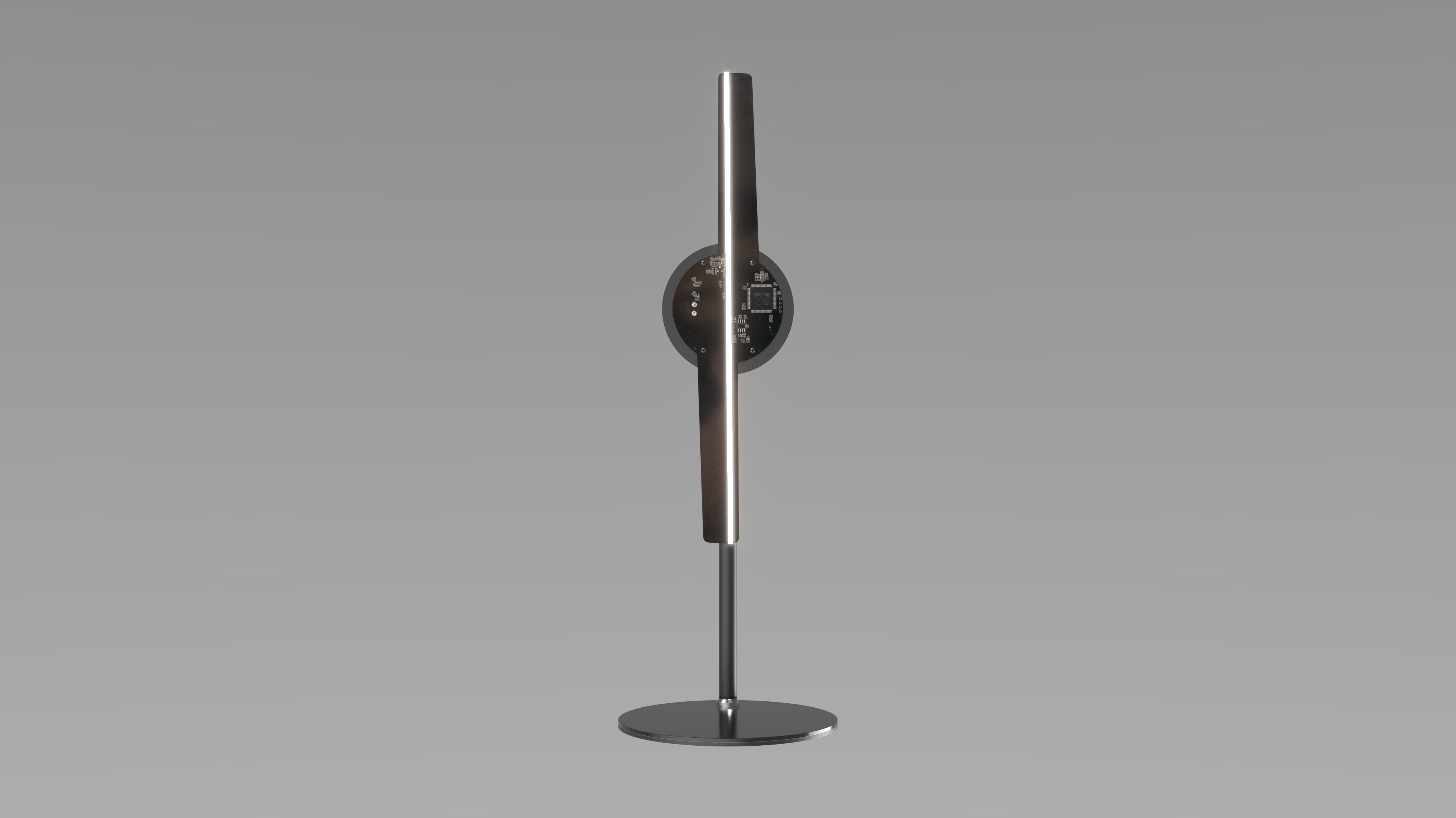 3D Hologram Fan with Cover 3D model_1