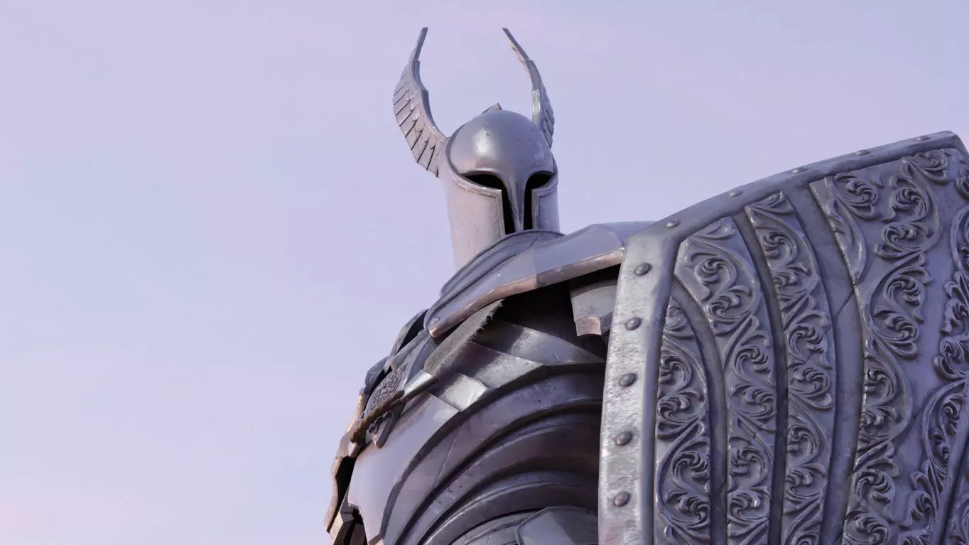 Silver Knight - Dark Souls 3D Print Statue 3D print model