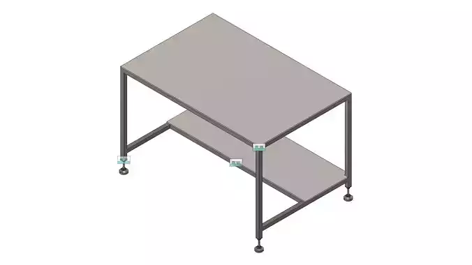 Desk with foodrest 1