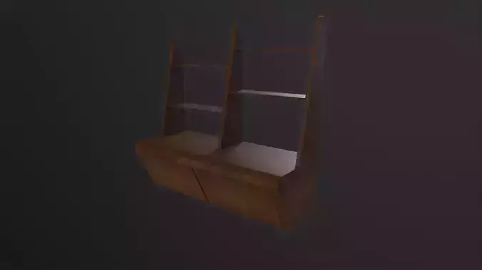 Shelf Unit 3D Model