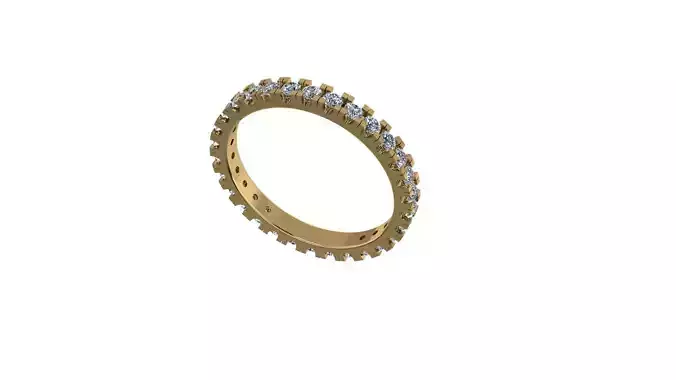 Eternity Ring 16 5mm 3D print model