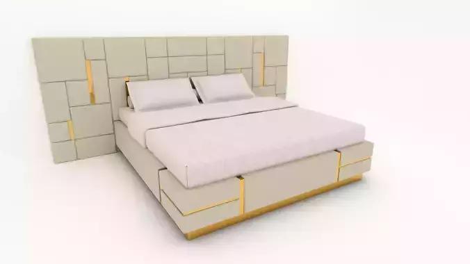 Visionnaire Bed Beloved 3D model