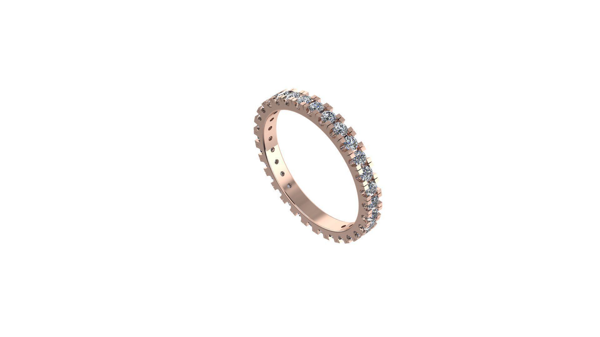 Eternity Ring 17 5mm 3D print model_2