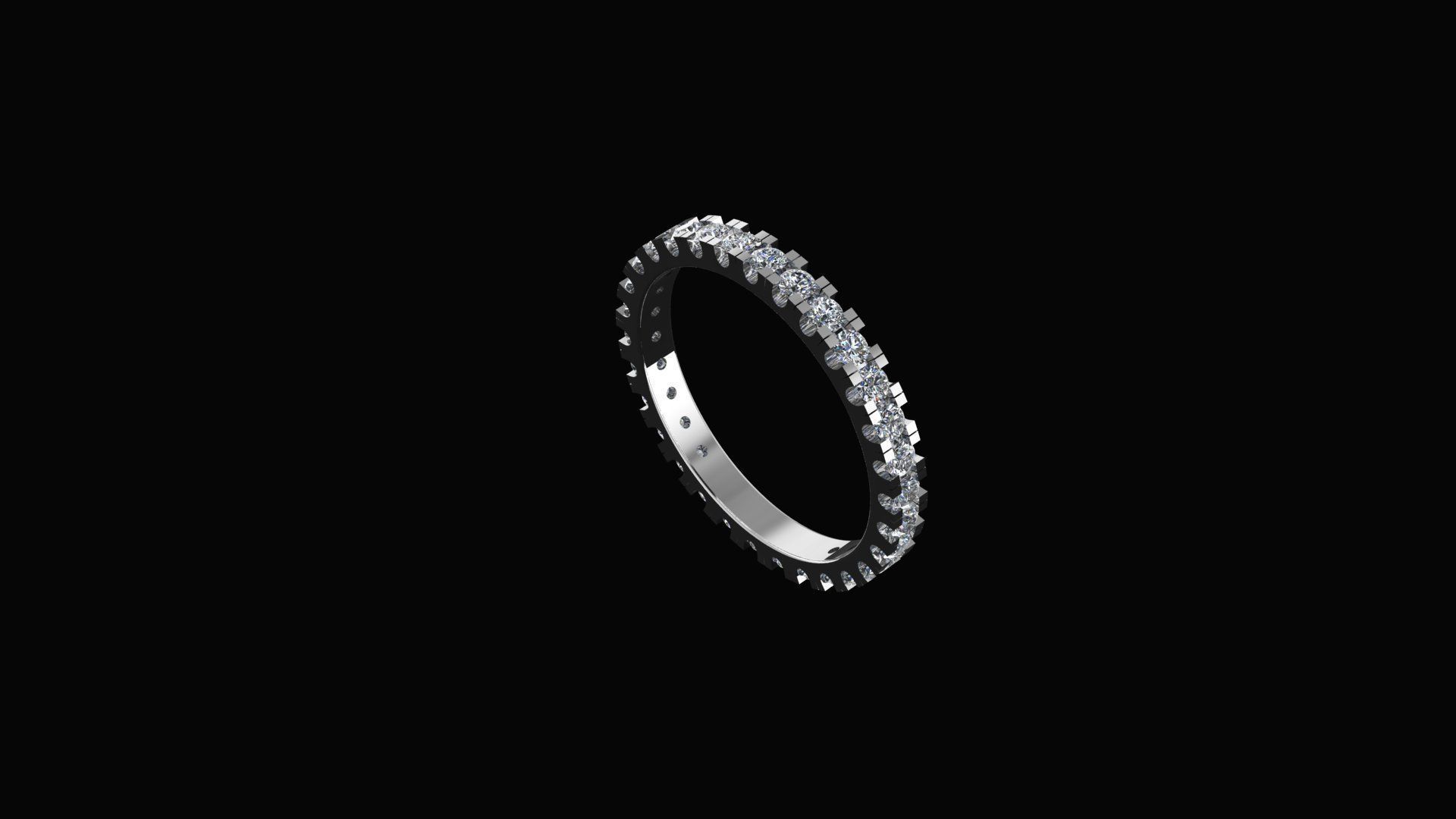 Eternity Ring 17 5mm 3D print model_5