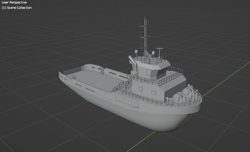 Rescue Zone  Ship 3d Model 3D model 3D model_5