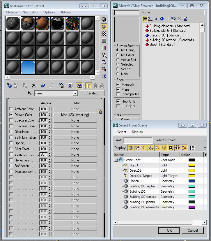 Building Collection 97-100 Low-poly 3D model_63