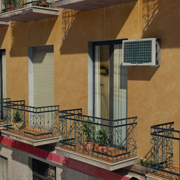 Building Collection 97-100 Low-poly 3D model_59