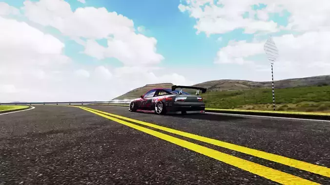 Highly Enhanced Curve Road 