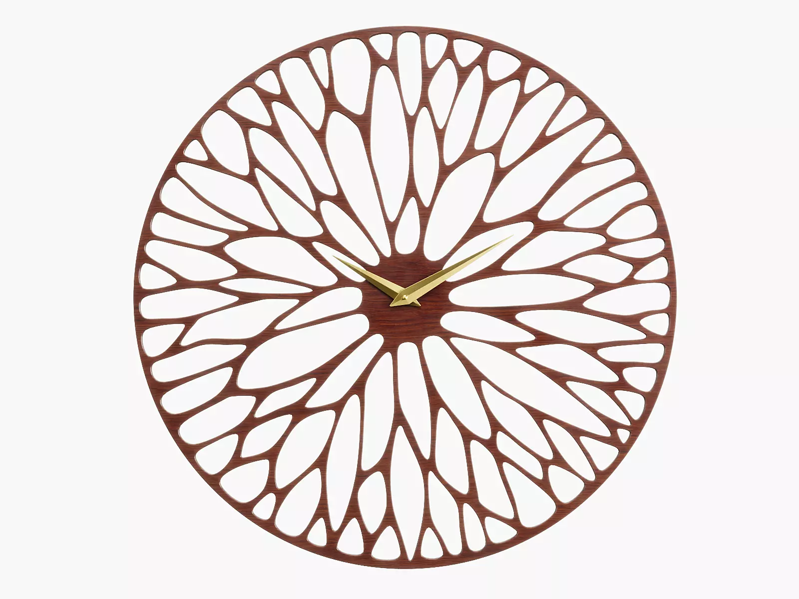 Decorative Wall Clock PBR 3D model_0