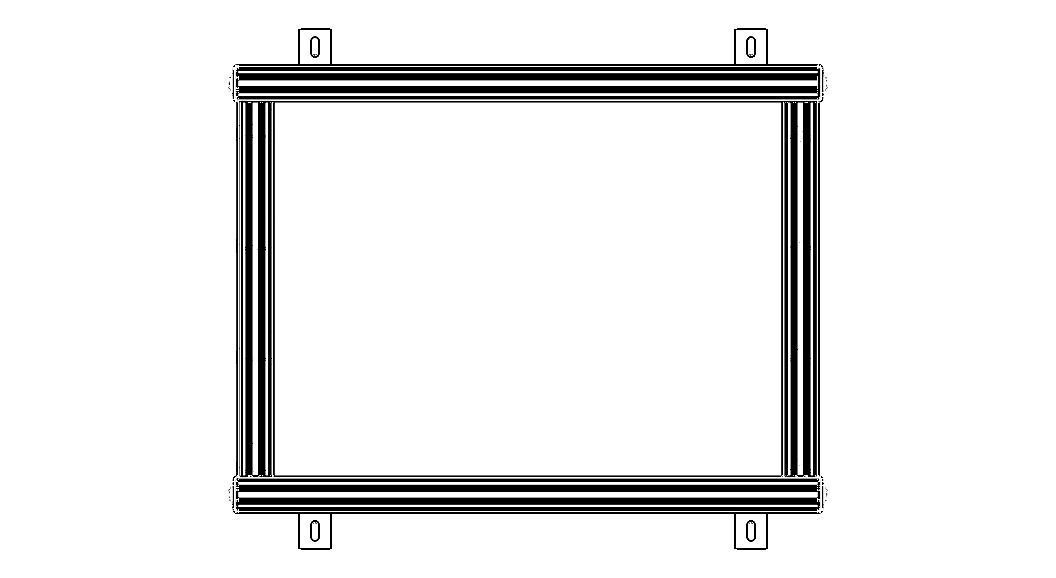 Aluminum Adjustable Shelf - Wall Mounted 3D model_22