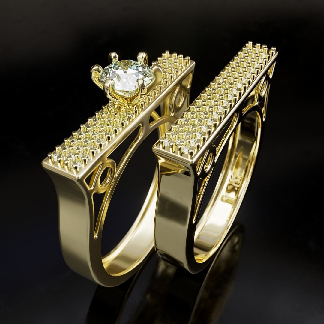 Ring TE0060 3D print model_1