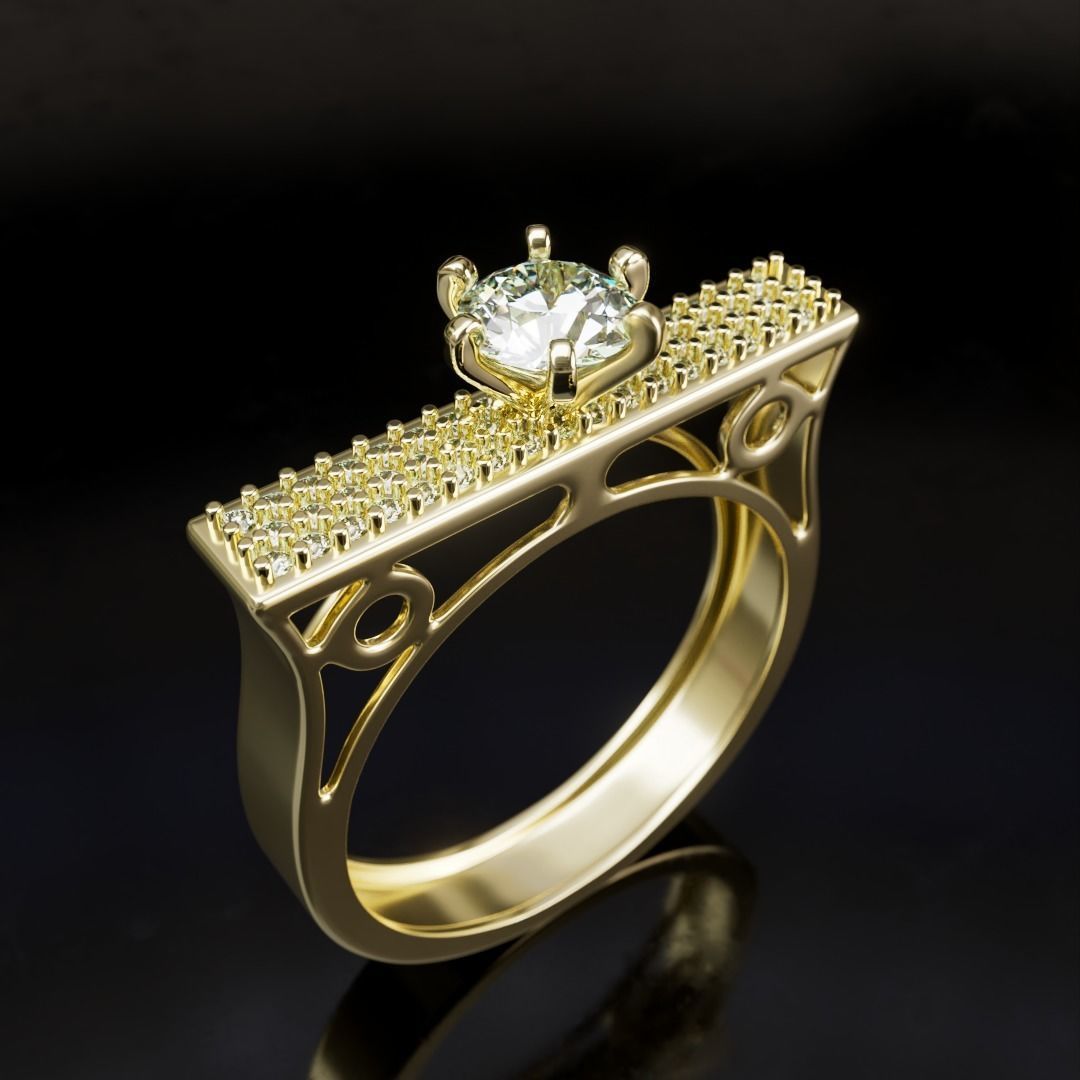 Ring TE0060 3D print model_2