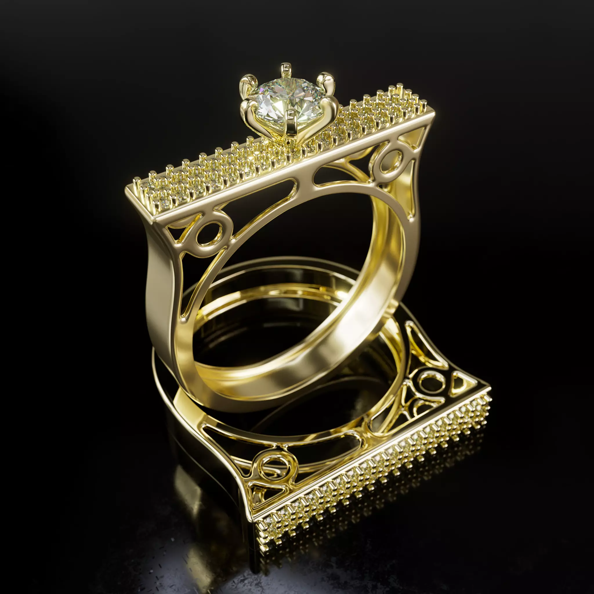 Ring TE0060 3D print model_0