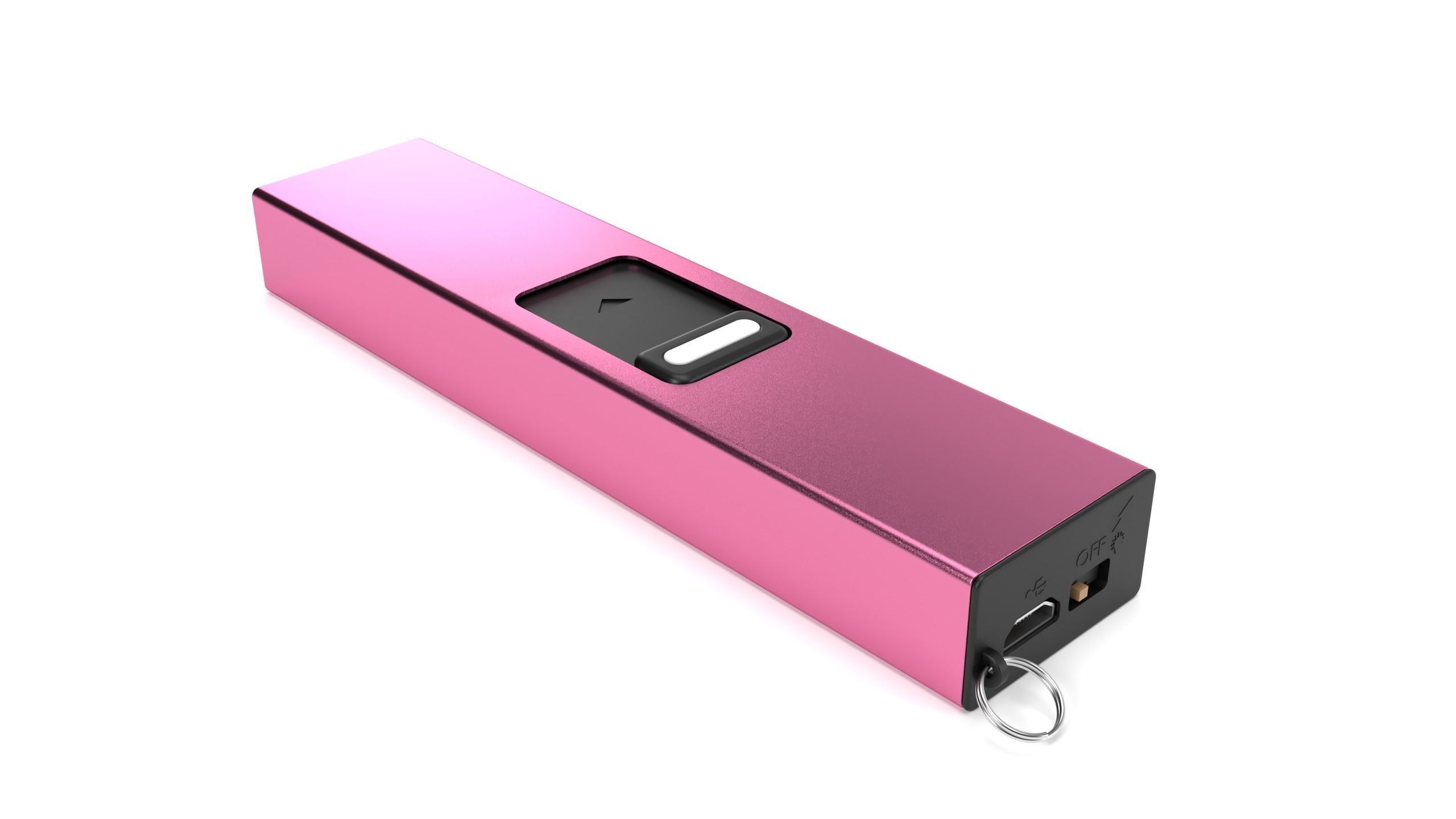 3D Keychain Stun Gun with 3D Mockup 3D model_1