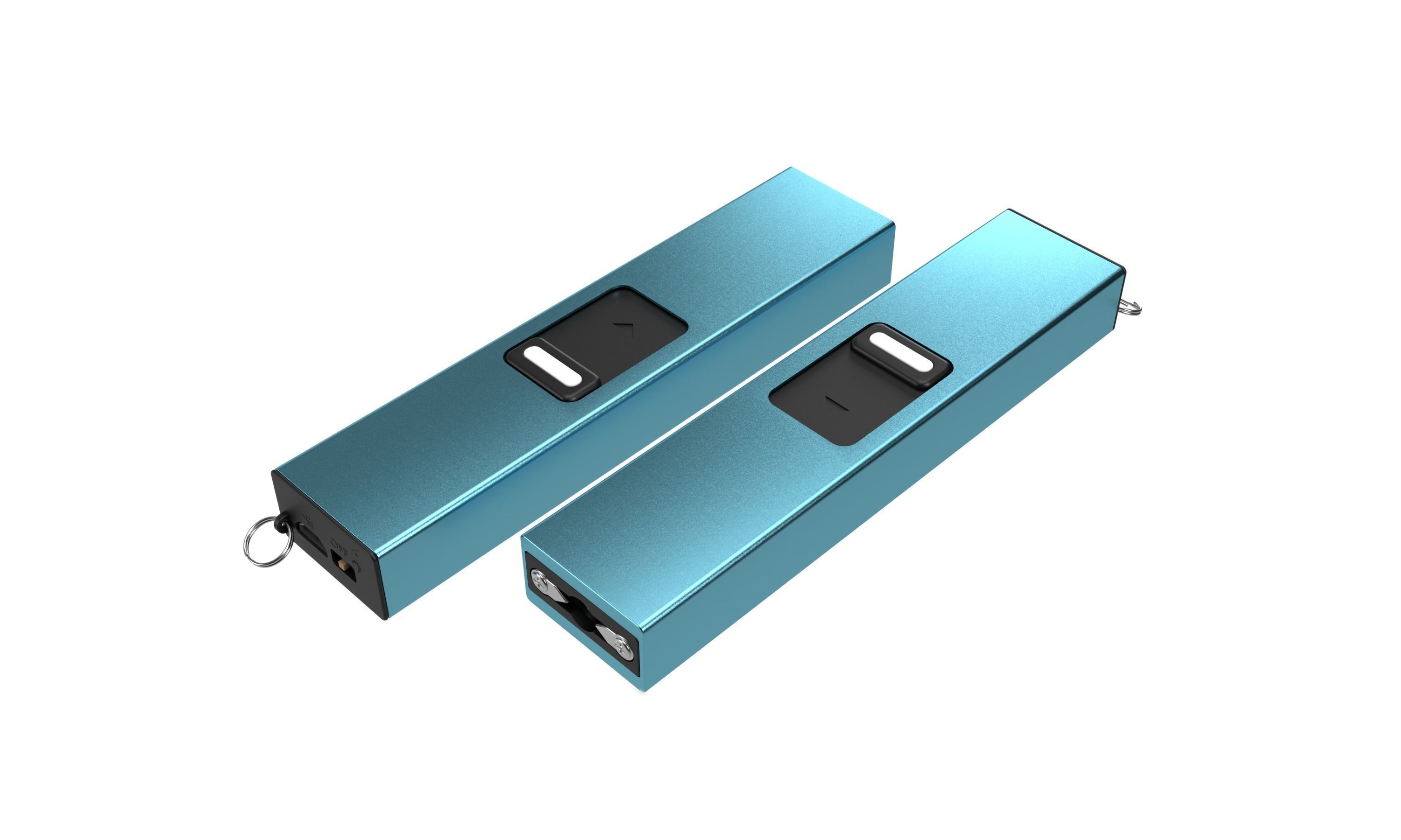 3D Keychain Stun Gun with 3D Mockup 3D model_8