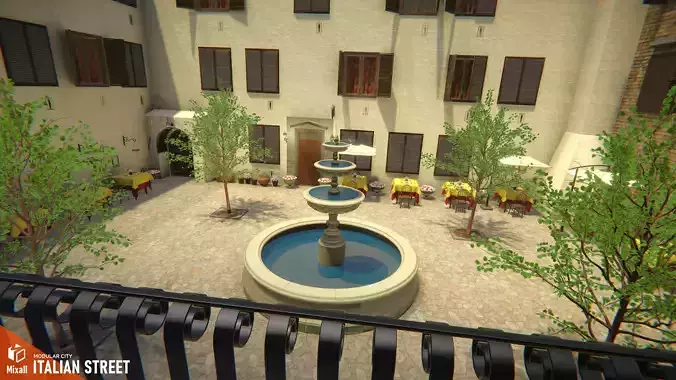 Italian street - modular city