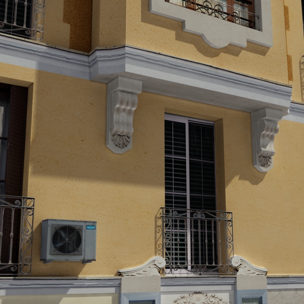 Building Collection 101-104 Low-poly 3D model_45