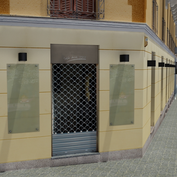 Building Collection 101-104 Low-poly 3D model_42