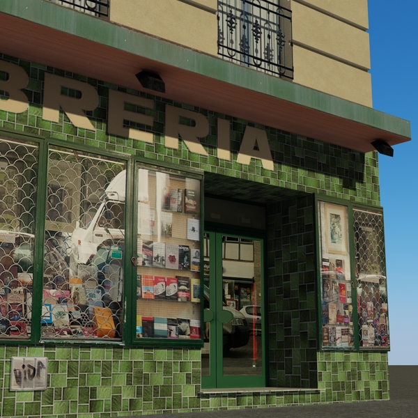 Building Collection 101-104 Low-poly 3D model_8