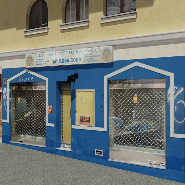 Building Collection 101-104 Low-poly 3D model_59