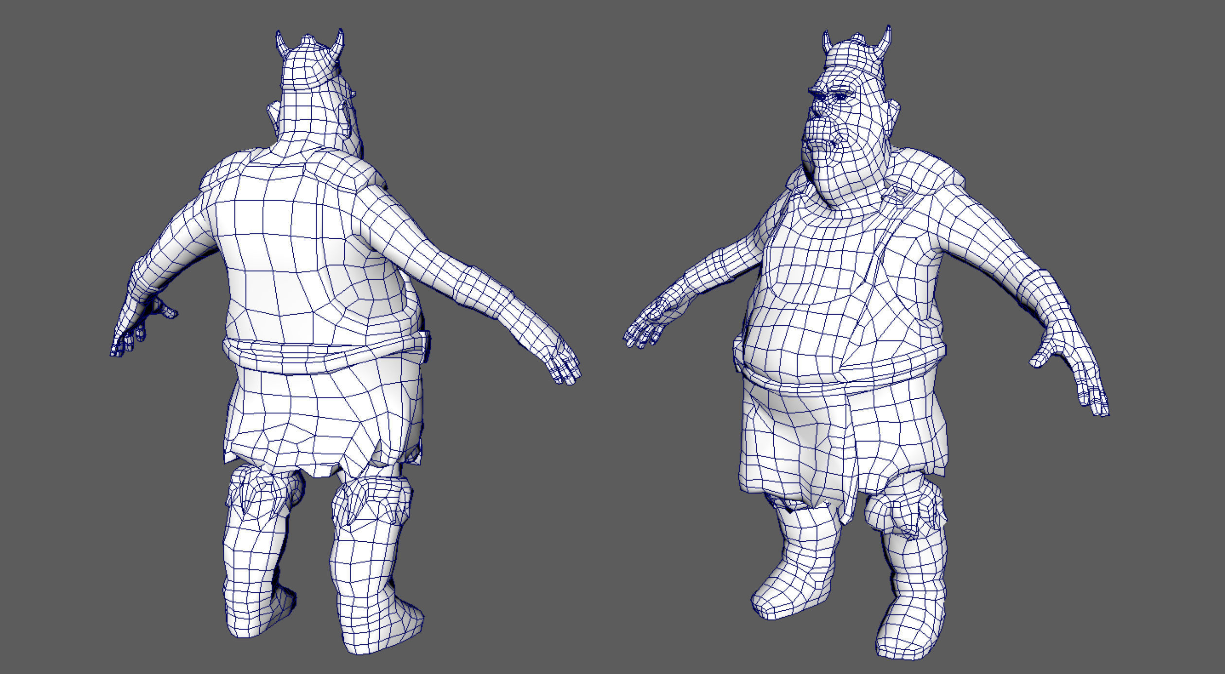 MEDIEVAL STYLIZED CHARACTERS VOL 1 - COMBATTANTS Low-poly 3D model_2