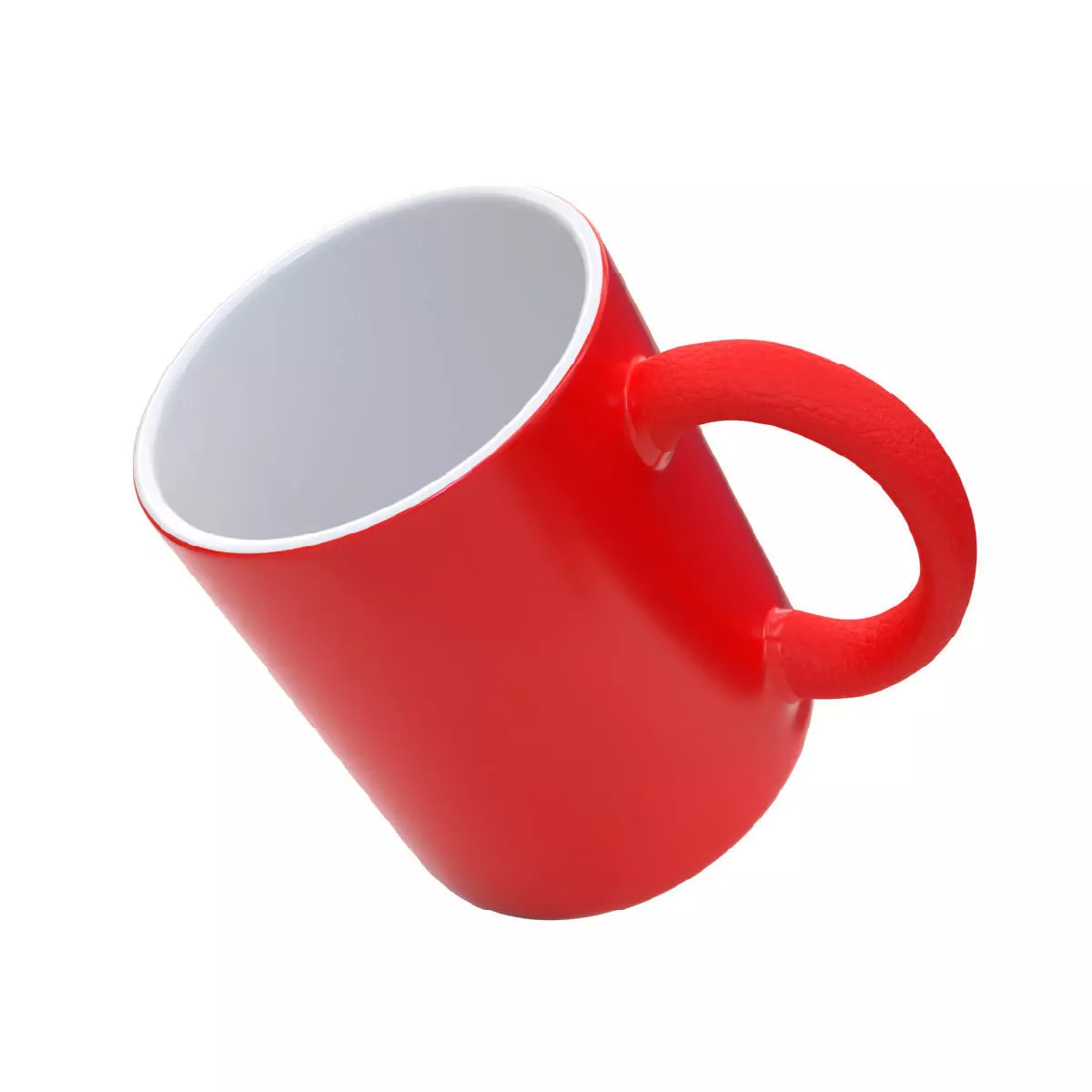 Coffee Mug with 3D Mockup 3D model_0