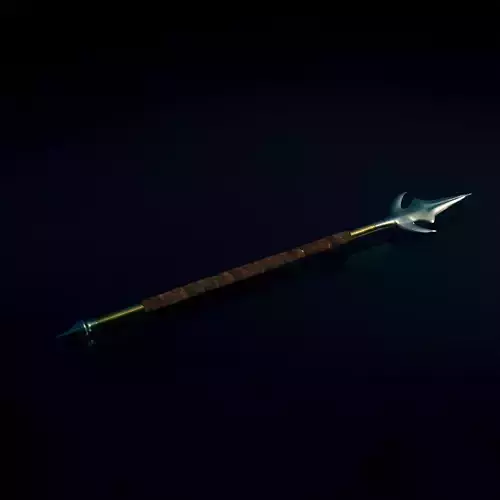 Elven Spear  Free 3D model