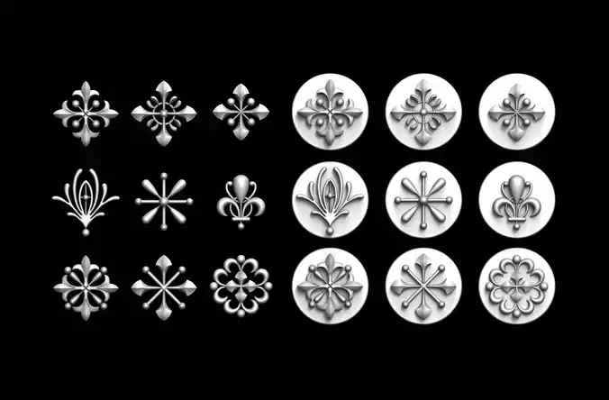 pattern design for assembly set 0001