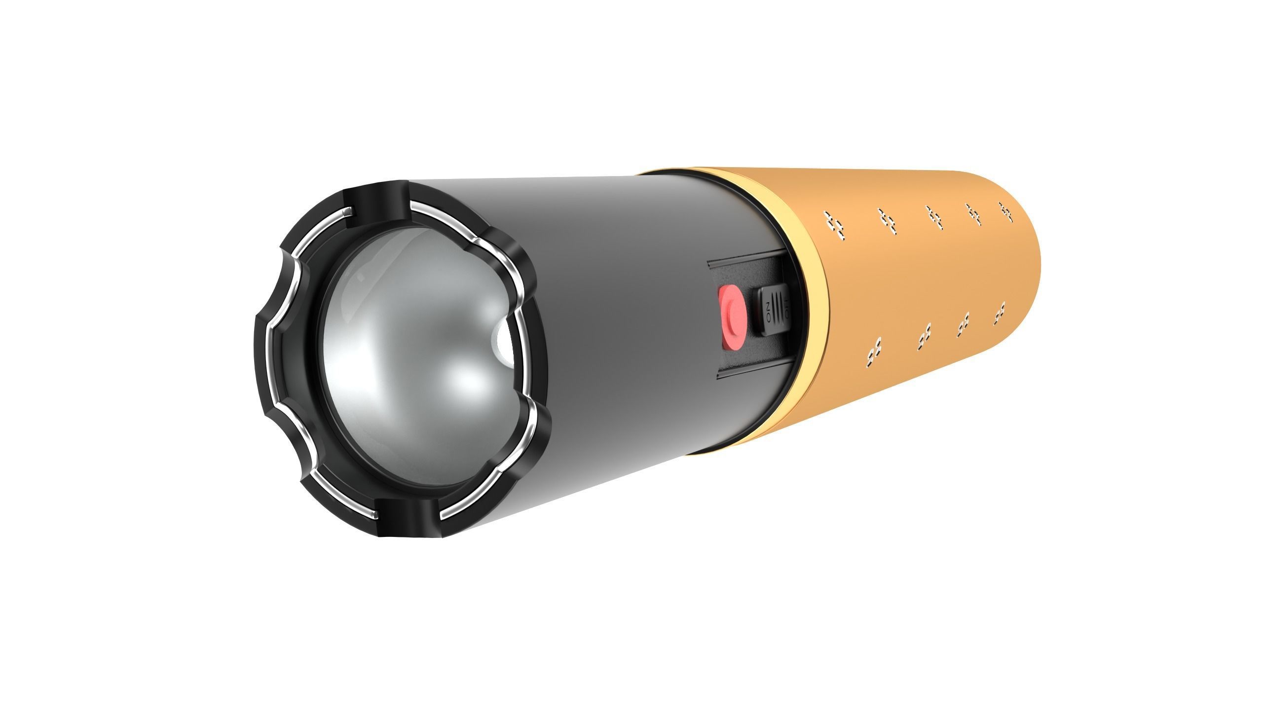 Lipstick Stun Gun with 3D Mockup 3D model_4