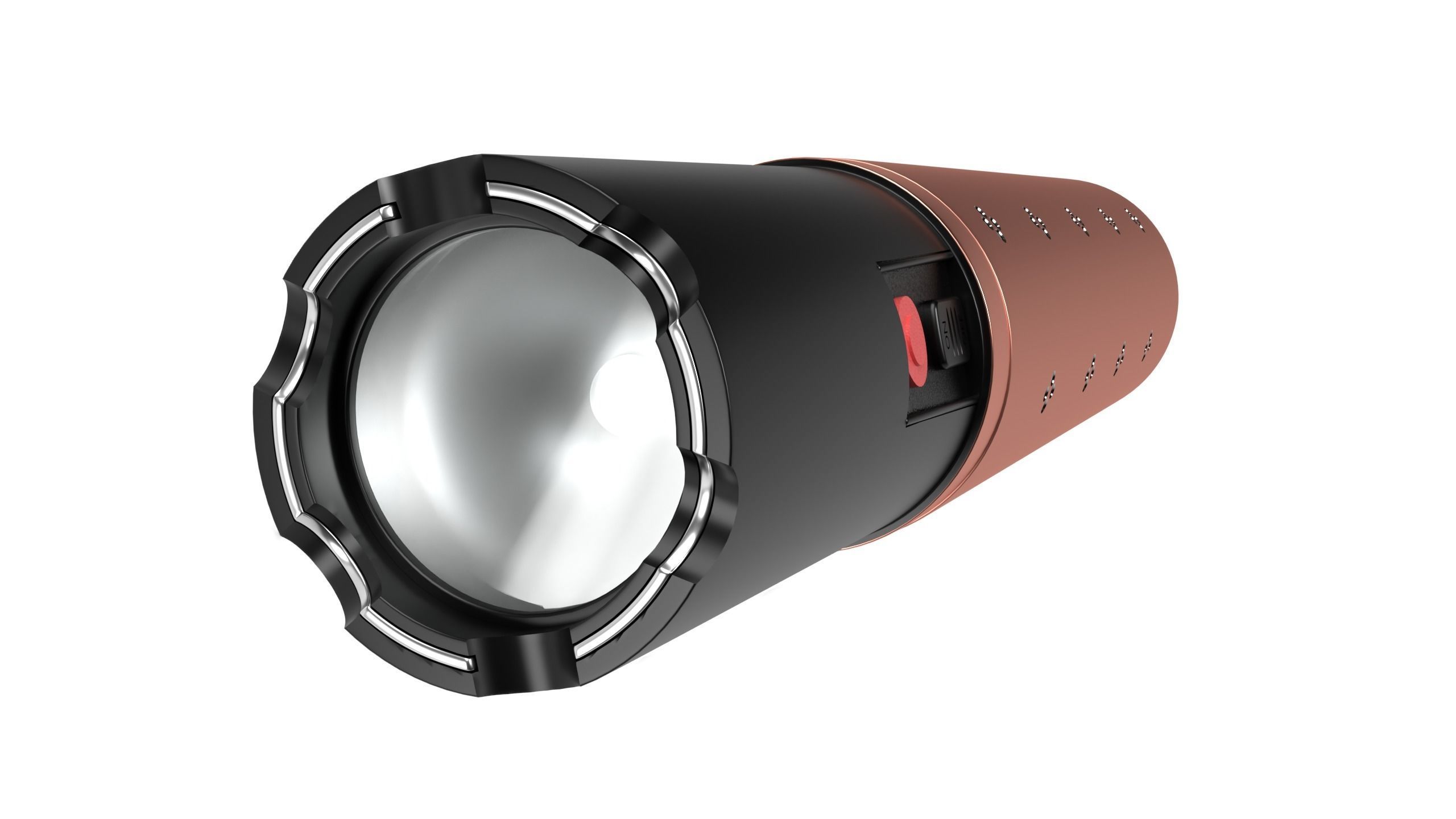 Lipstick Stun Gun with 3D Mockup 3D model_9