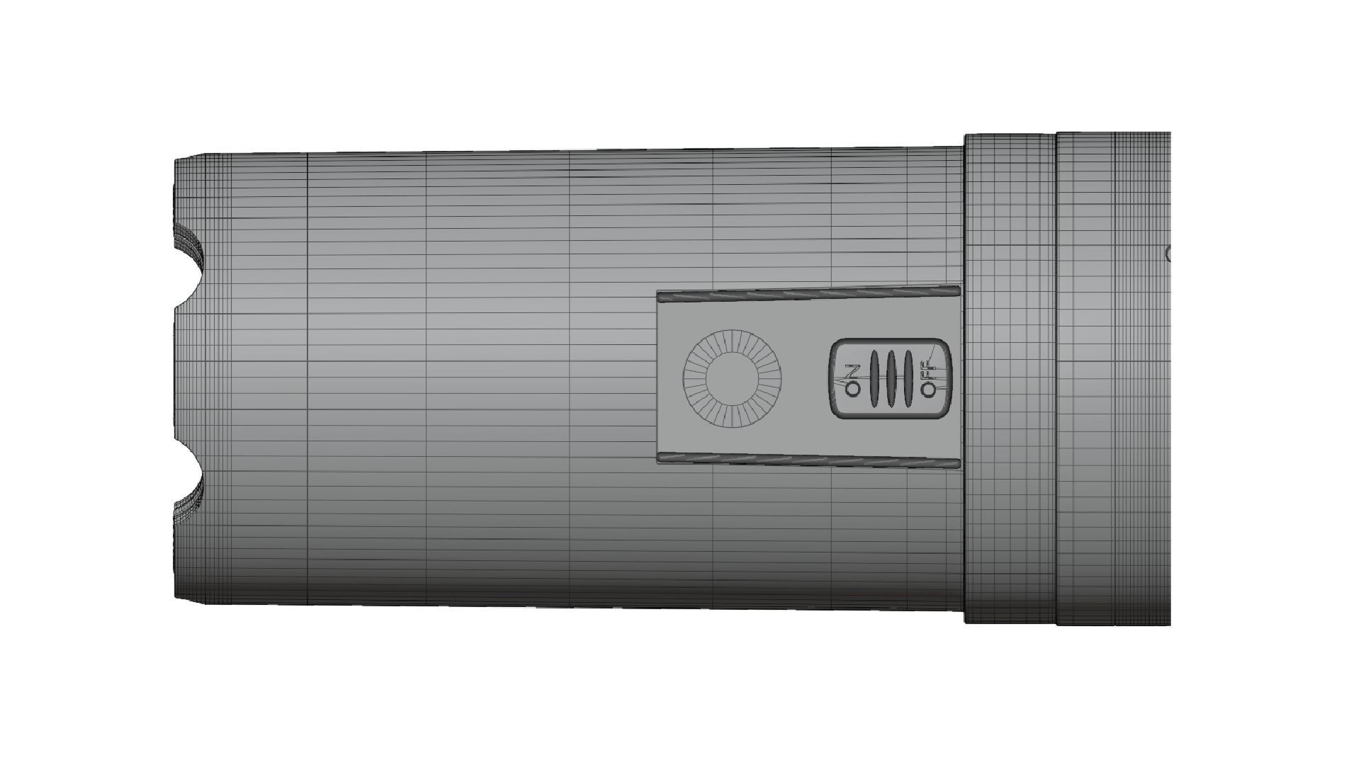 Lipstick Stun Gun with 3D Mockup 3D model_7