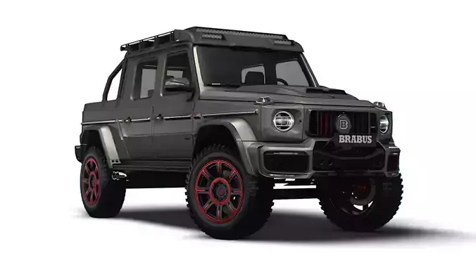Brabus 900 XLP One of Ten 2023 3D model