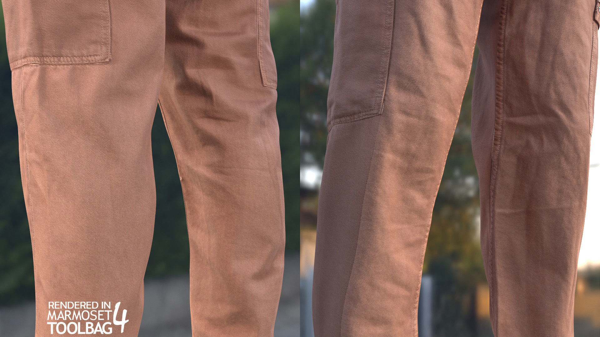 Man in Overalls 1 - Modular - Rigged Low-poly 3D model_13