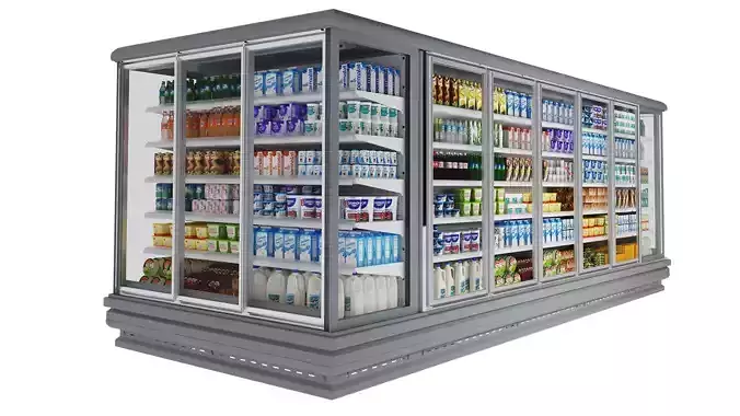 Supermarket Refrigerator 