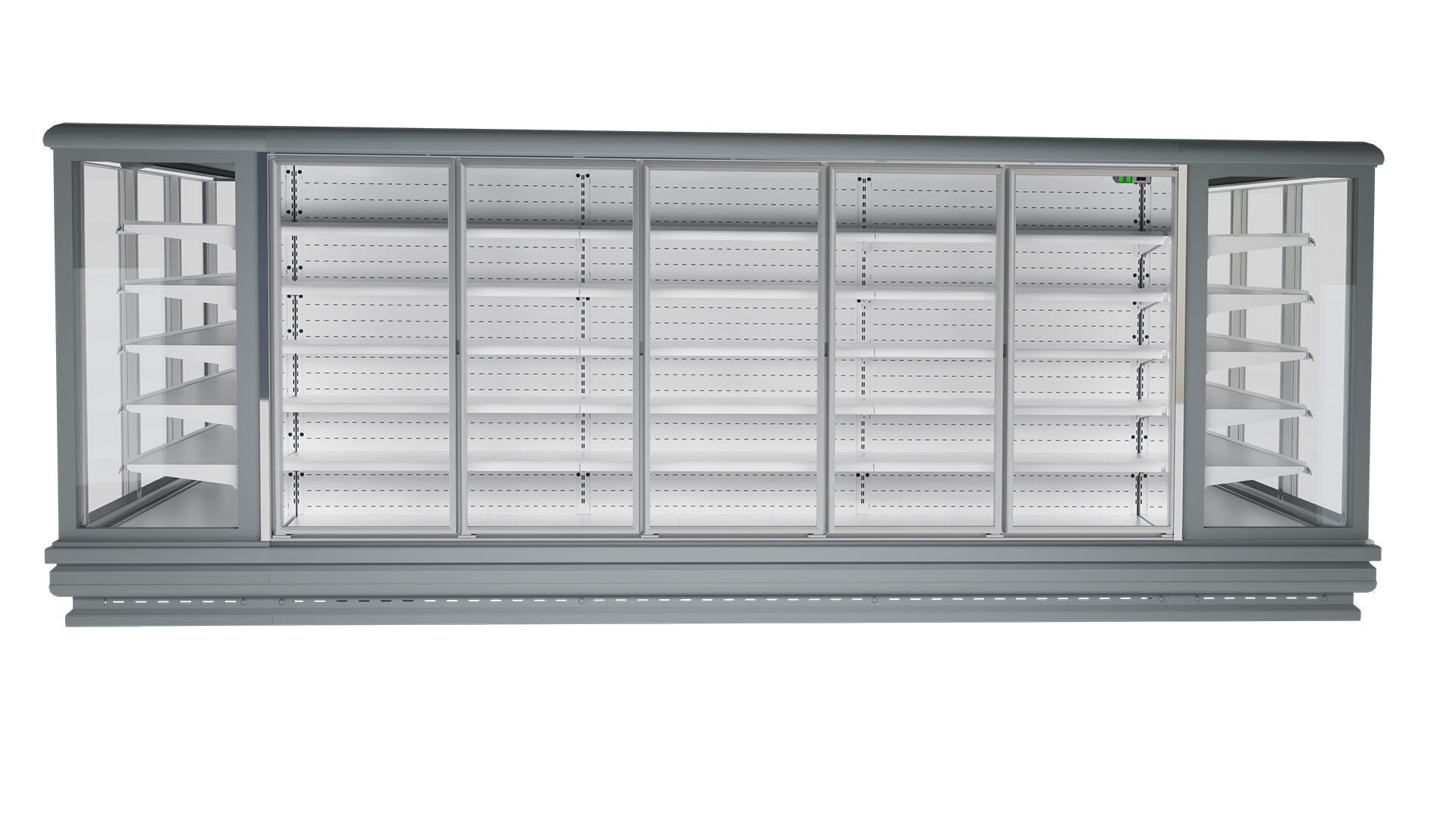 Supermarket Refrigerator  3D model_5