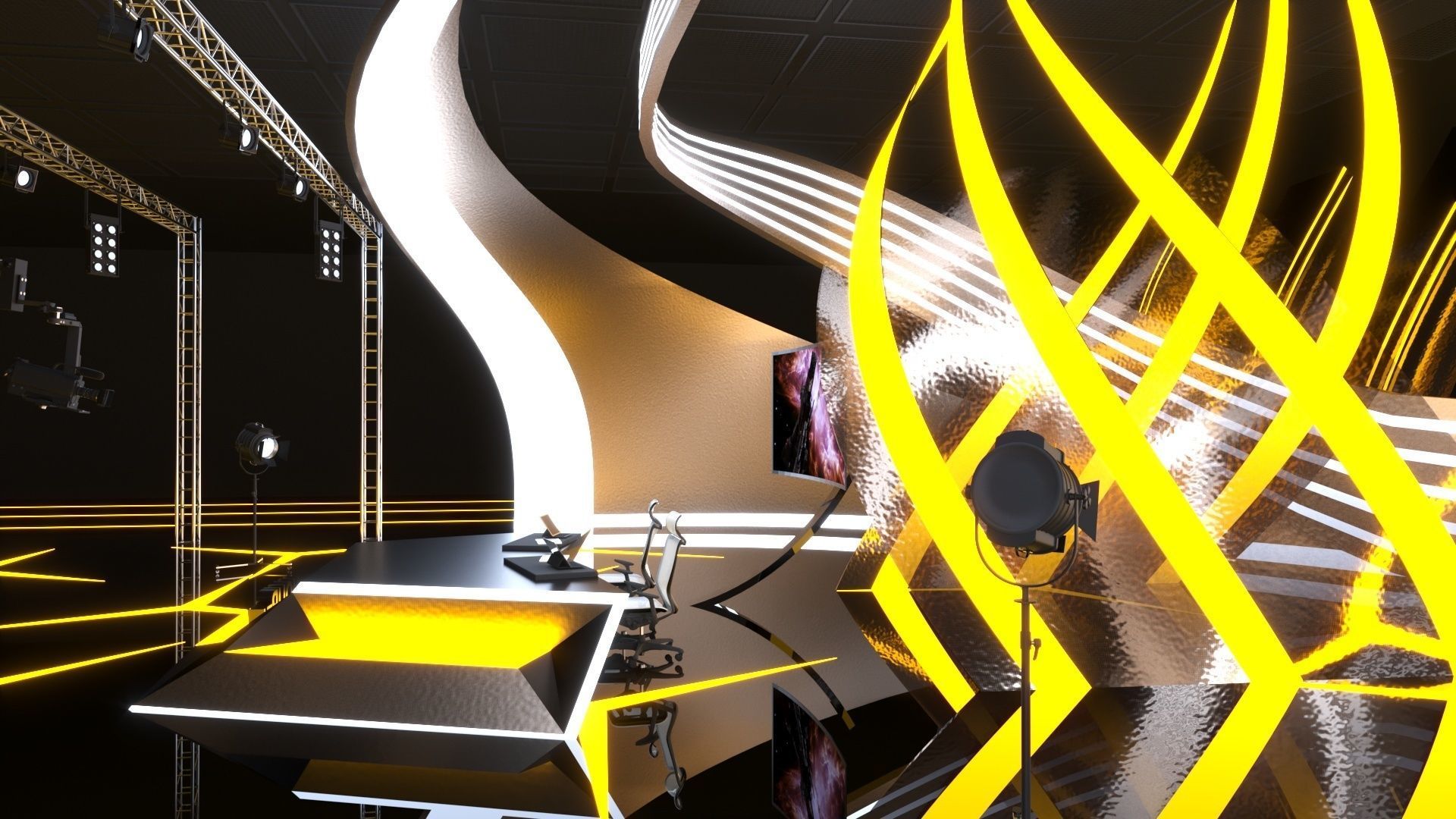 VR Studio SD 14 3D model_4