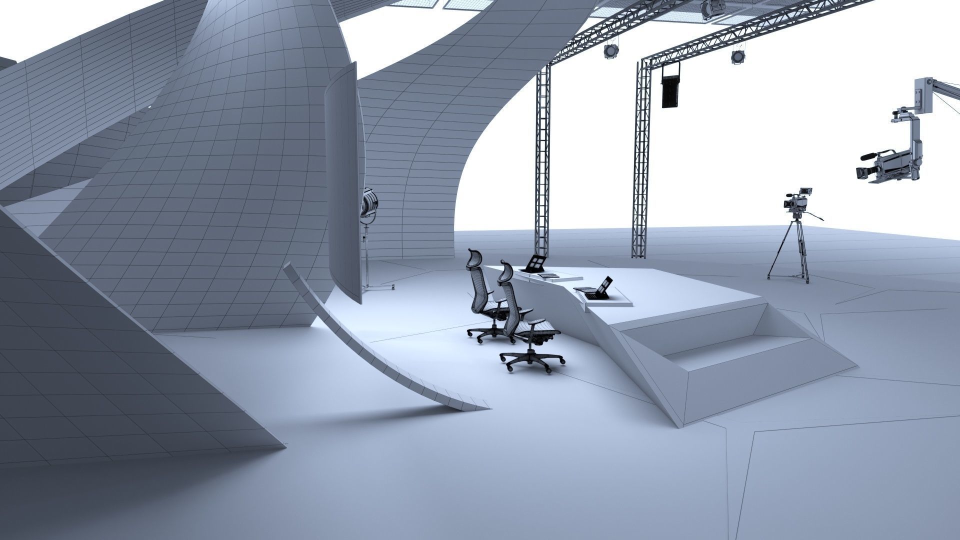 VR Studio SD 14 3D model_6